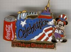 Celebration/10Years Tokyo Disneyland/Coca Cola