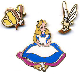 DL - Alice in Wonderland (3 Pin Set)