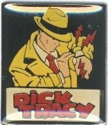 Dick Tracy Looking at Watch