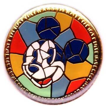 TDR - Mickey Mouse - Mosaic Tile Circle - From a 2 Pin Set - TDS