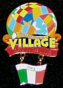 Millennium Village Cast Member Italy Pin