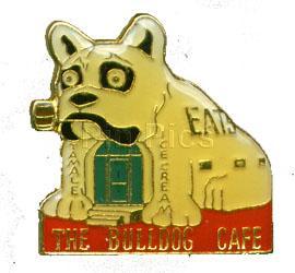 Bulldog Cafe * Rocketeer Movie Pin