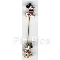 Vintage Mickey & Minnie Pin Stick