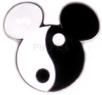 Mickey Head - Yin Yang (Corrected)