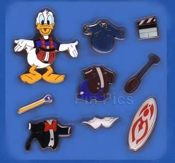 DCA - Dress Up Magnet Pin Set (Donald)