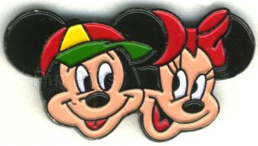 Minnie and Mickey Mouse Heads