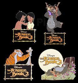 Disney Auctions - Disney Jungle Book 2 (4 Pin Set)