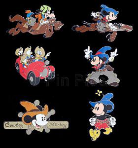 Disney Auctions - Western Days (Mickey & Friends) 6 Pin Set