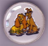 Lady and the Tramp Bubble Pin