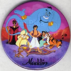 Aladdin Character Button