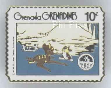 Bambi & Thumper Grenada Stamp