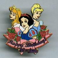 DLR - Happy Birthday Pin (Princesses)