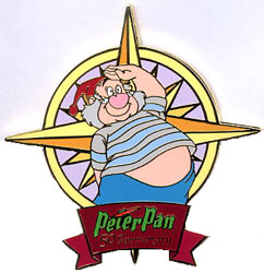 Disney Auctions - Peter Pan & Captain Hook 50th Anniversary Pin Set (Mr. Smee)