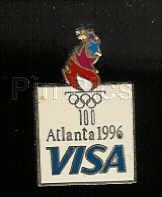 Atlanta 1996 - Visa Atlanta Flame logo