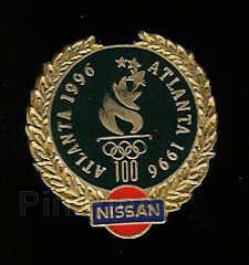 Atlanta 1996- Nissian (round gold)