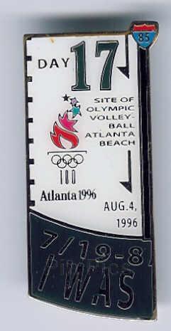 Atlanta 1996 - Day 17 puzzle piece