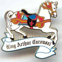 DL - King - King Arthur Carousel Horse