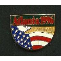 1996 Atlanta Eagle with Flag