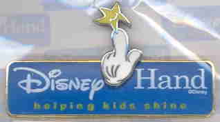 Disney Hand Charity Pin