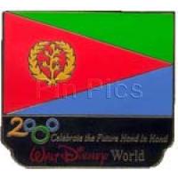 Millennium Village Pavilion Eritrea 2000 flag