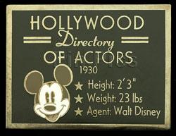 Disney Auctions Mickey Mouse Oversize Pin (Black Prototype)