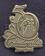 Cinderella 50th Anniversary T-Shirt Pin