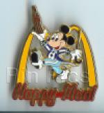 Boot Leg Pin ~ Mickey McDonalds Happy Meal