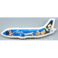 Alaska Airlines Employees - Spirit of Disney Airplane (FAB 4) Plastic
