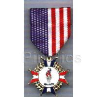 Atlanta 1996 red white and blue medal