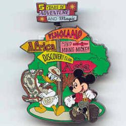 WDW - Mickey & Donald - Animal Kingdom's 5th Anniversary