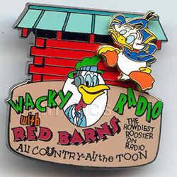 WDW - Donald - Wacky Radio w/Red Barns - Mickey's Toontown of Pin Trading Event