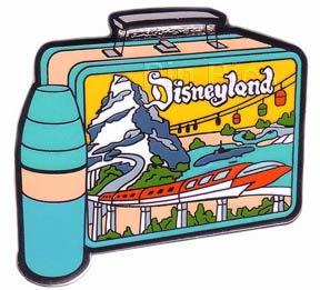 DLR - Disneyland Attractions - Monorail Matterhorn Skyway Submarine - Lunch Box Series