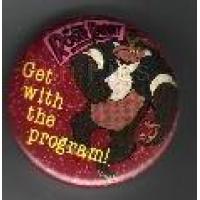 Button - Roger Rabbit - Gorilla Waiter - Get With The Program