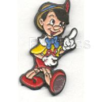 Pinocchio with a feather in his cap