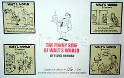 The Funny Side of Walt's World Pin Set