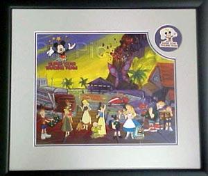 Mickey's Super Star Trading Team - Be Our Guest Framed Pin Set