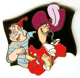 Disney Auctions - Captain Hook and Smee - Peter Pan - Villains and Sidekicks