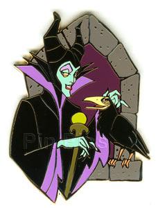 Disney Auctions - Maleficent and Diablo - Sleeping Beauty - Villains and Sidekicks
