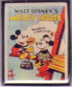 Building A Building Poster (Mickey & Minnie)