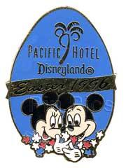Disneyland Pacific Hotel Easter 1996 (Mickey & Minnie)