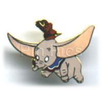 Dumbo flying with Timothy