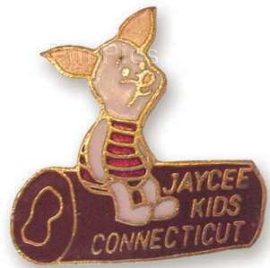 Connecticut Jaycee Kids Pin (Piglet)