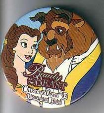 Character Dining '93 Disneyland Hotel (Beauty and the Beast )