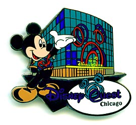 DisneyQuest building with Mickey - Chicago