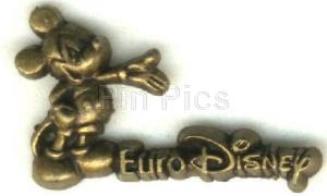 EuroDisney - Brass Standing Mickey Mouse