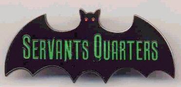 Counterfeit Pin ~ Haunted Mansion Servants Quarters pin