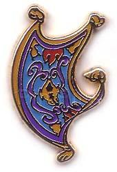 TDR - Magic Carpet #3 - Aladdin - From a Mini 4 Pin Set - TDS