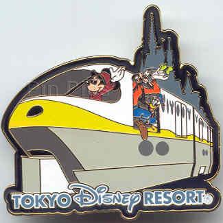 TDR - Mickey, Donald and Goofy - Monorail - Tokyo Disney Experience - TDS