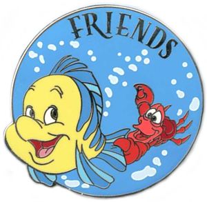 WDW - Flounder & Sebastian - Friends