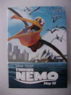 Finding Nemo - Movie Promo Button (Nigel with Marlin and Dory)